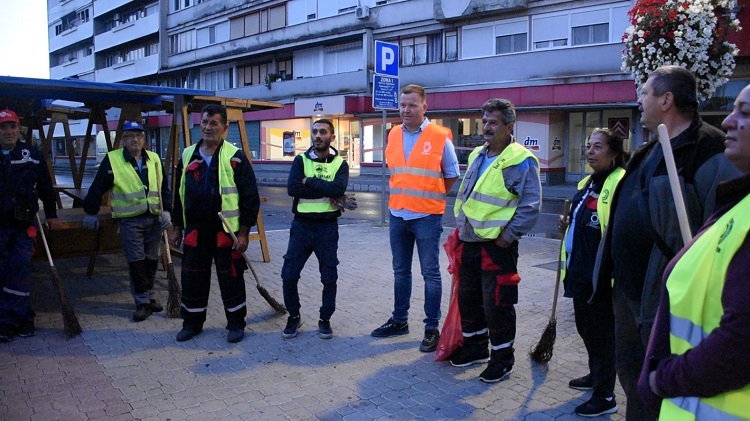 JKP "Drugi oktobar": Ekipe na terenu očistile ceo grad nakon proslave Grožđebala